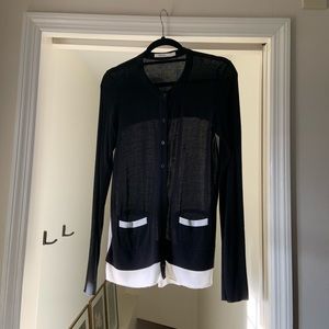 Sweater button down, designer: Bailey 44